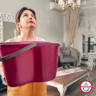 Fugas de agua en vivienda de Campanillas